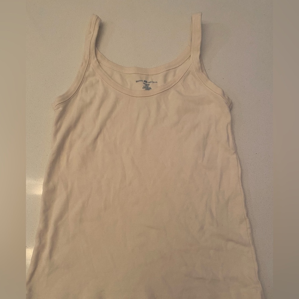 Set of three Brandy Melville two tank Tops and a bralette
